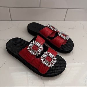 Double Strap Teva-like Sandal Slides